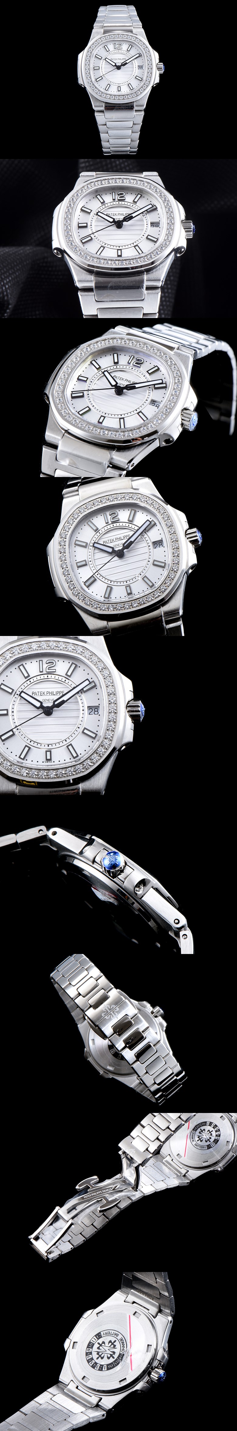 파텍필립 여성용 노틸러스-15 쿼츠 70081A-011